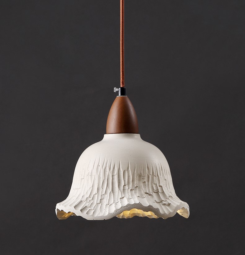 Modern Bedroom  Concrete Pendant Lamp